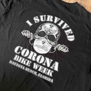 Men’s 2XL Daytona Beach Bike Week 2020 Tee